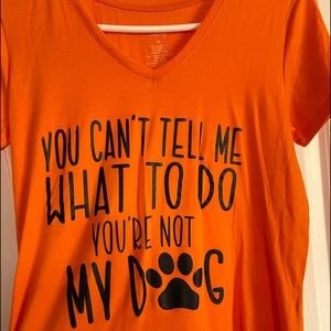 Womens dog shirt